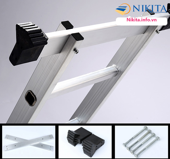 Thang nhôm gấp nikita